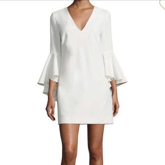Milly Dresses & Skirts - Milly V-Neck Bell Sleeve Dress